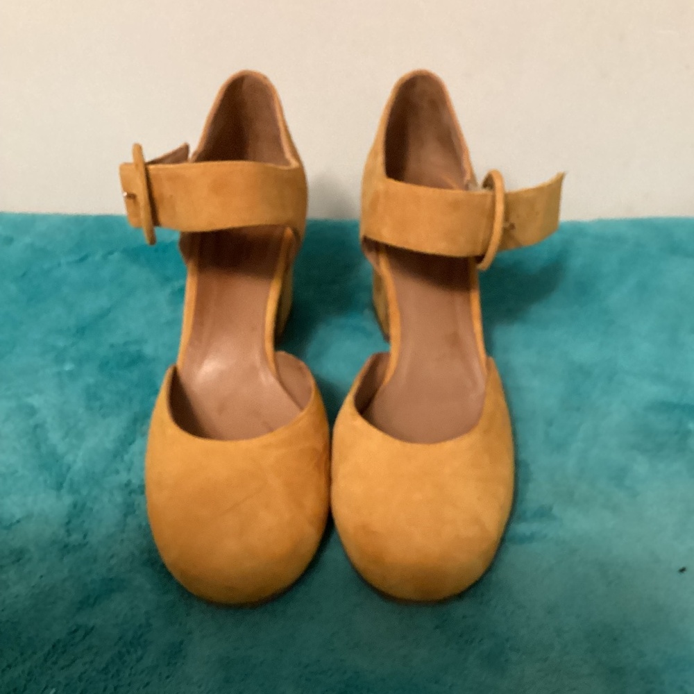 AUDLEY LONDON SUEDE MARY JANE SZ 40